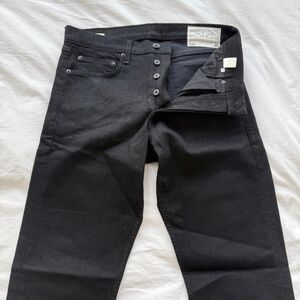 Rag & Bone 31x34" Black Jeans